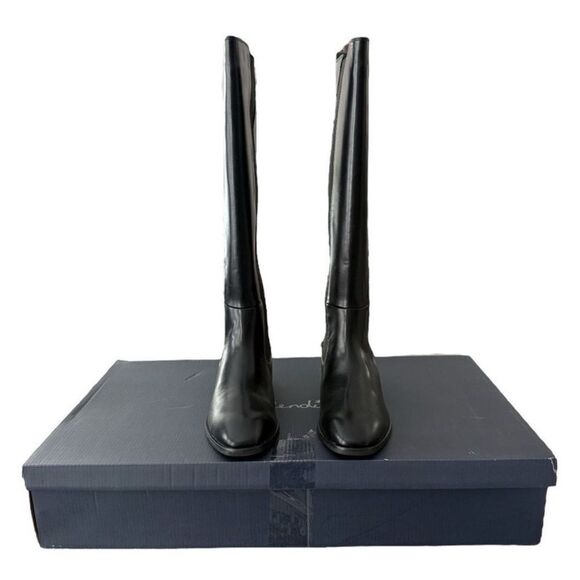 Splendid Footwear Andi Black Knee High Chelsea Boots Women's Size 7 - Picture 4 of 12